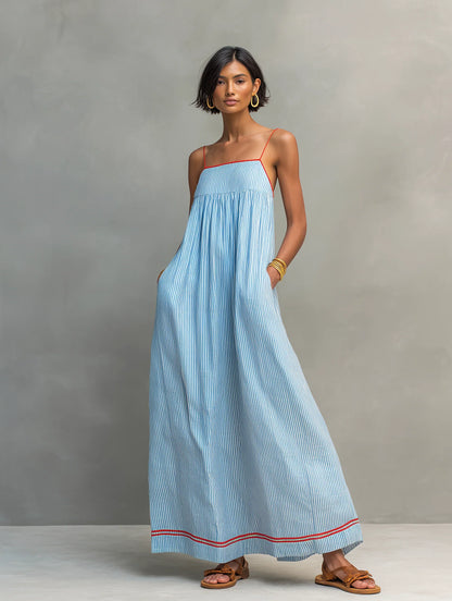Azure - Maxi vestido a rayas