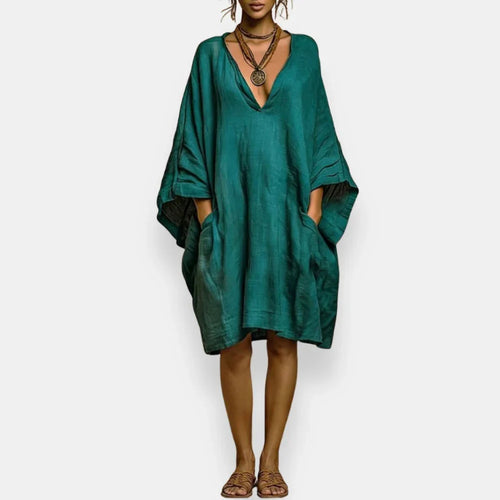 Casiana - Oversized dress with neckline