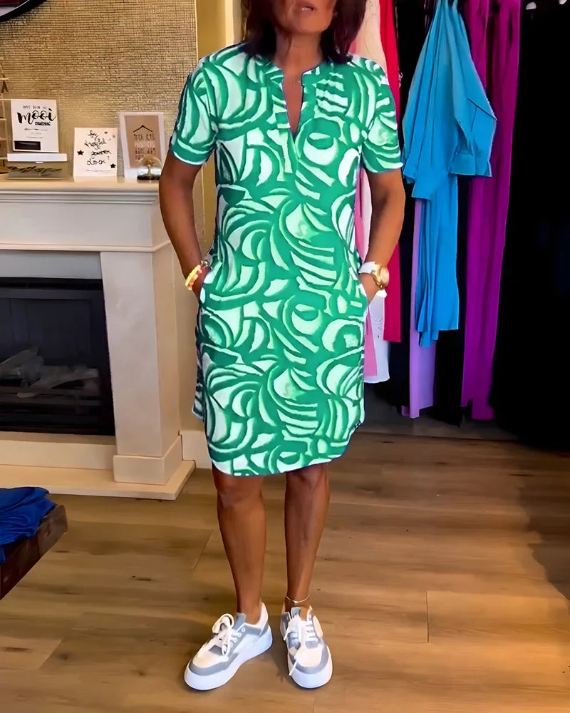 Marina - Short-sleeved dress