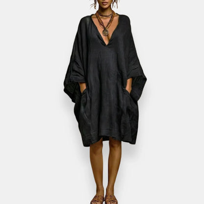 Casiana - Oversized dress with neckline