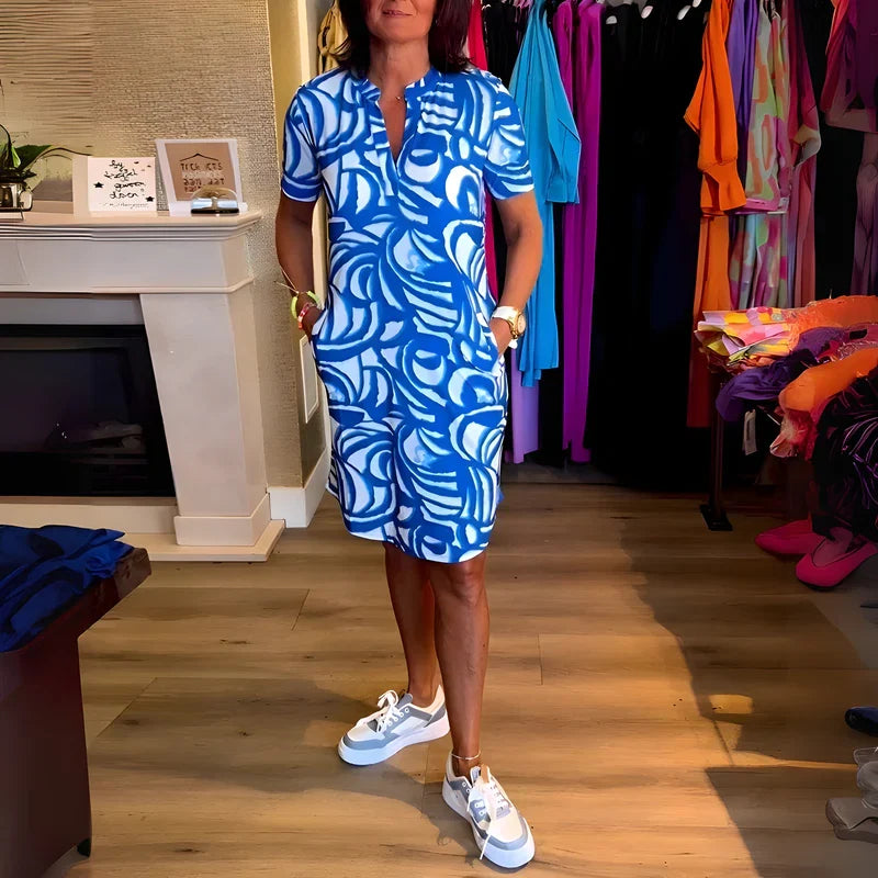 Marina - Short-sleeved dress