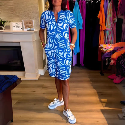 Marina - Short-sleeved dress
