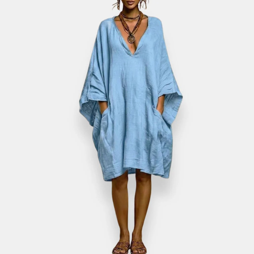 Casiana - Oversized dress with neckline