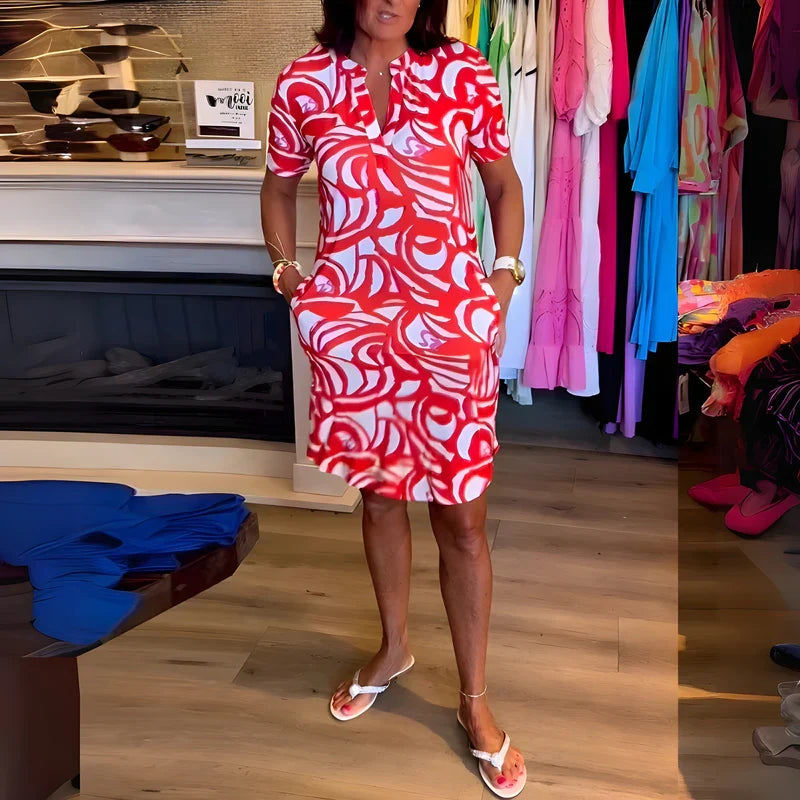 Marina - Short-sleeved dress