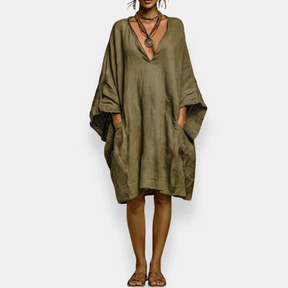 Casiana - Oversized dress with neckline