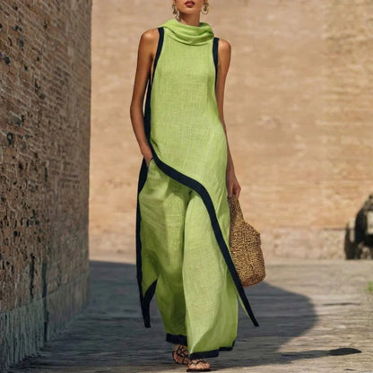 Joana - Elegant linen-effect set