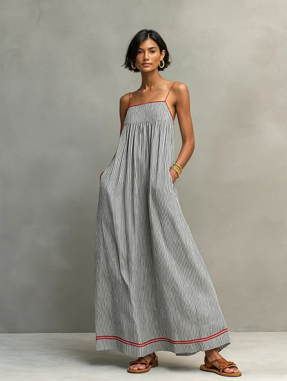 Azure - Maxi vestido a rayas