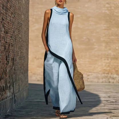 Joana - Elegant linen-effect set