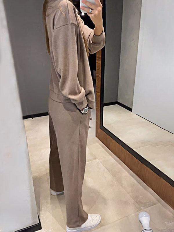 Amelia - Knitted Cardigan and Trouser Set