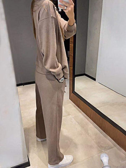 Amelia - Knitted Cardigan and Trouser Set