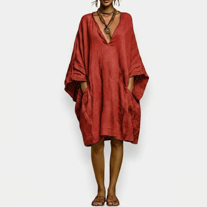 Casiana - Oversized dress with neckline