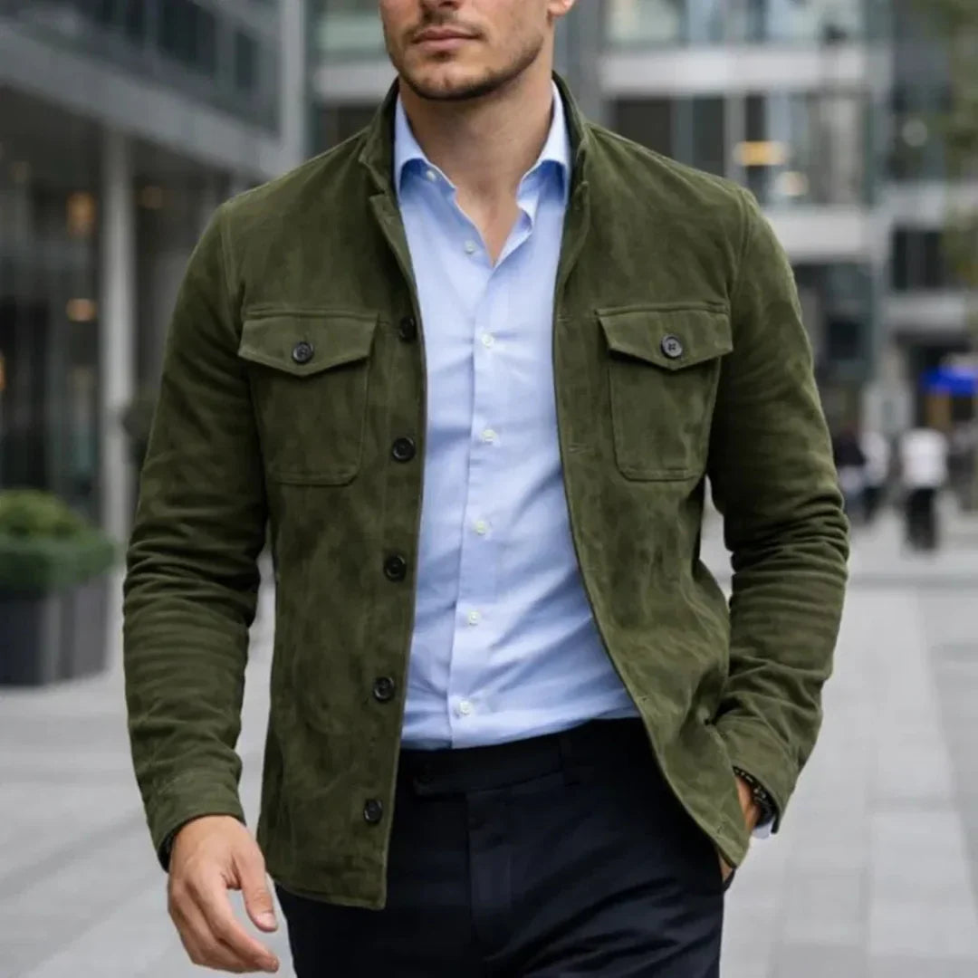 Mario - Chaqueta de inspiración militar con presencia elegante