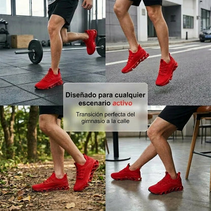Zapatillas deportivas transpirables de malla