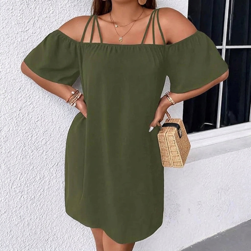 Olivia - Vestido de tirantes finos y corte amplio