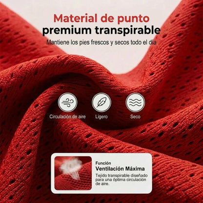 Zapatillas deportivas transpirables de malla