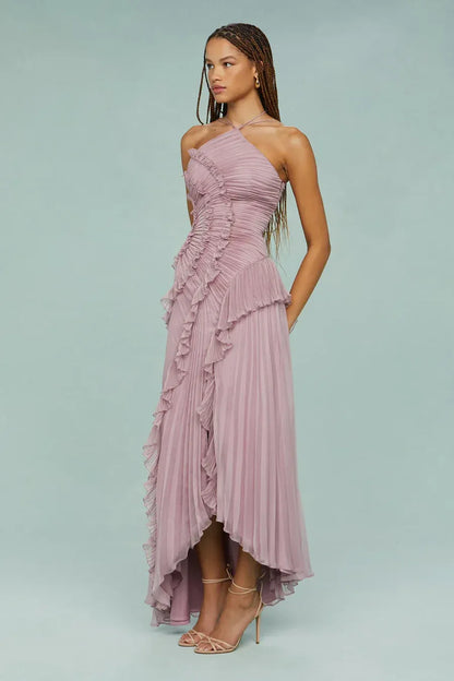 Isadora - Romantic Print Wrap Maxi Dress
