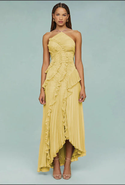 Isadora - Romantic Print Wrap Maxi Dress