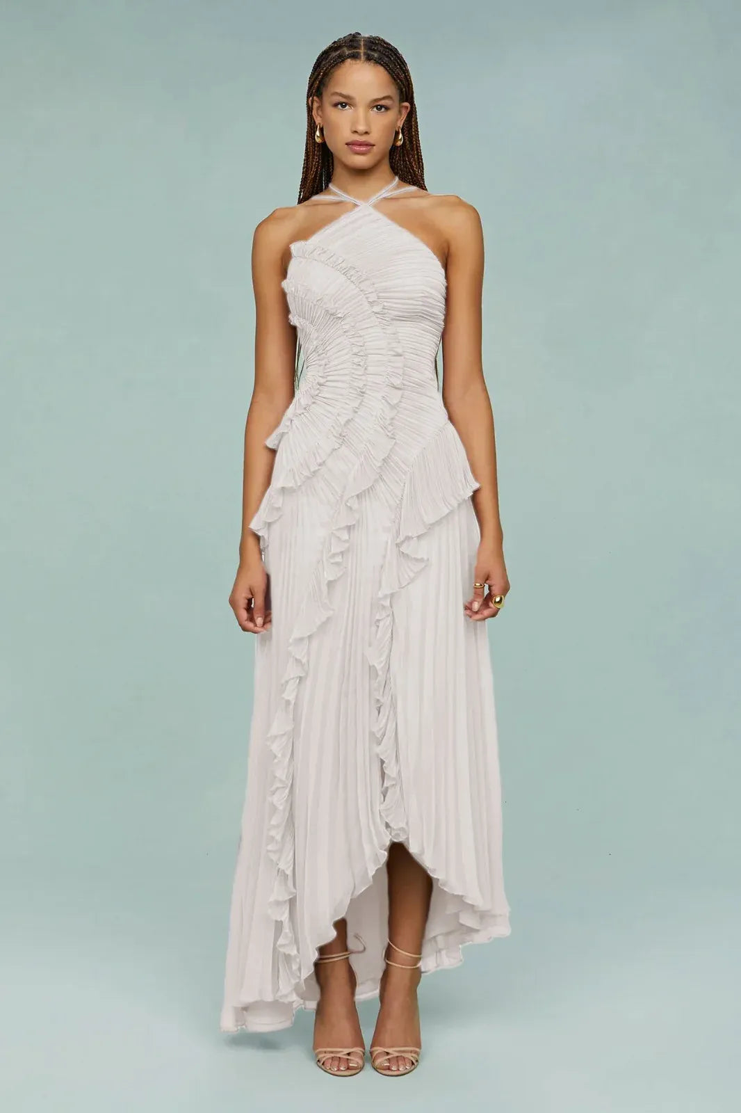Isadora - Romantic Print Wrap Maxi Dress