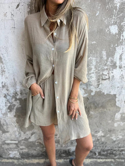 Siena - Conjunto casual con corte relajado