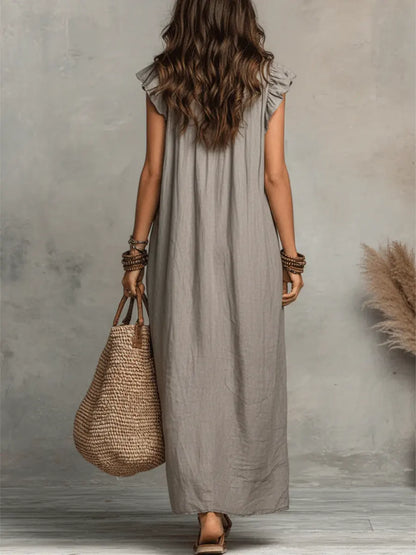 Camila - Vestido largo bohemio