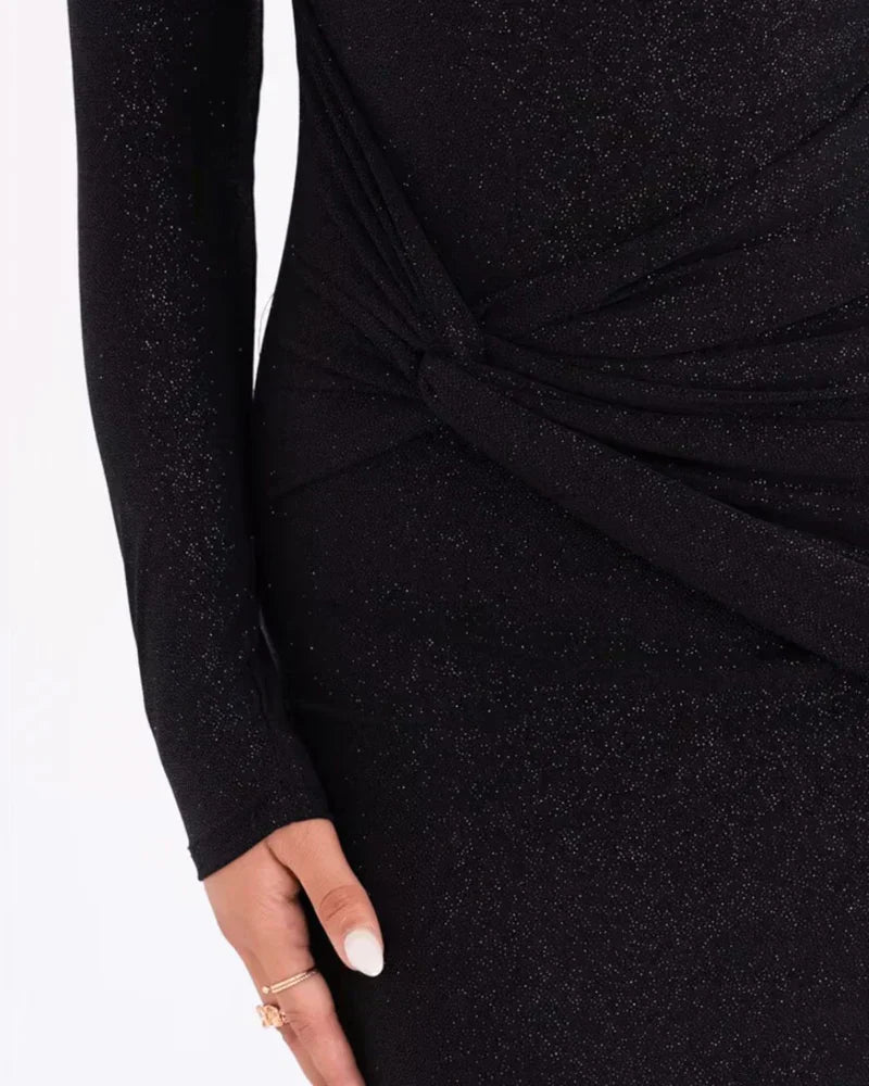 Noa - Vestido maxi brillante