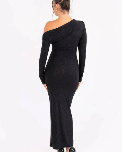 Noa - Vestido maxi brillante