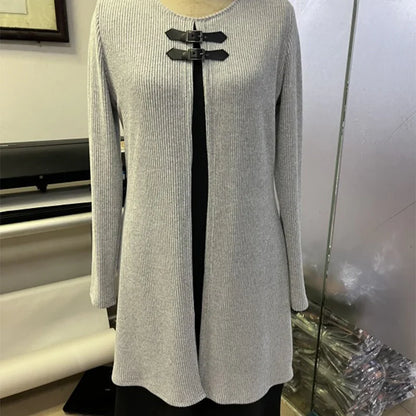 Clara - Vestido de corte A con efecto de dos piezas