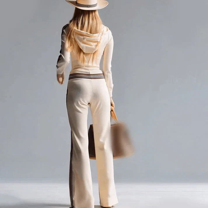 Lorena – Women's Hooded Tracksuit Jumpsuit