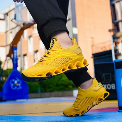 Zapatillas deportivas transpirables de malla